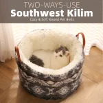 Commercio all'ingrosso Letto rotondo di peluche per gatti