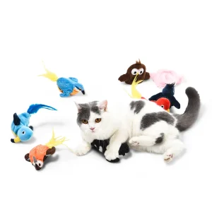 Jouet oiseau pour chat