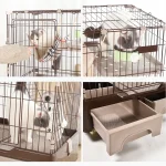 Заводской двойной ящик для кошек