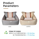 Letti per animali domestici sostenibili in fabbrica