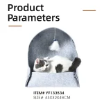 Factory felt pet bed
