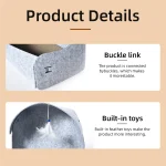 Manufacturer felt pet bed