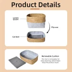 Поставщик Плетеная кровать для кошек