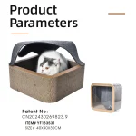 Оптовая продажа картонной кровати для кошек