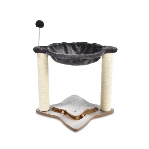 Кошка гамак дерево горячие продажи царапать пост башня мяч малый кошка дерево