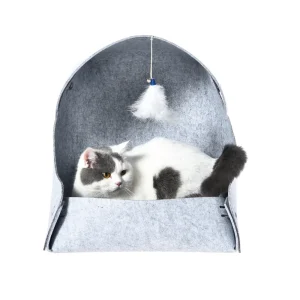 фетровая кровать для домашних животных