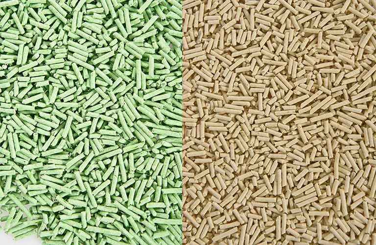 lettiera per gatti al tofu