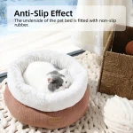 最高の猫用ドーナツベッド