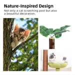 Деревья из кошачьих листьев