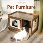 Оптовая торговля мебелью для кошек Туалетный ящик