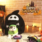 Caverna do gato do Dia das Bruxas