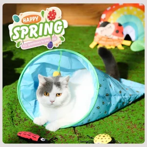 Wholesale Crinkle Tunnel Cat Toy Supplier