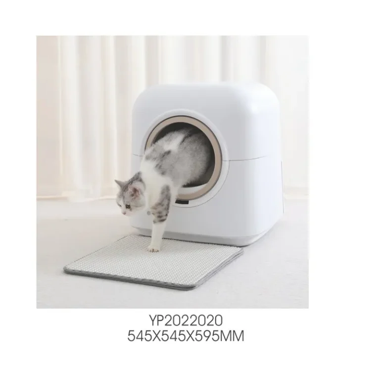 bac à litière autonettoyant