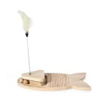 houten kattenkrabber fabriek