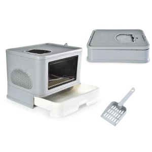 cat litter box toilet