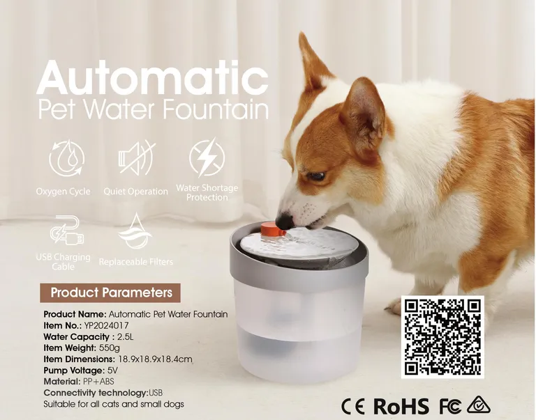 Pet Water Drinking Fountain