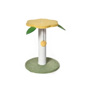 chat qui gratte l'arbre