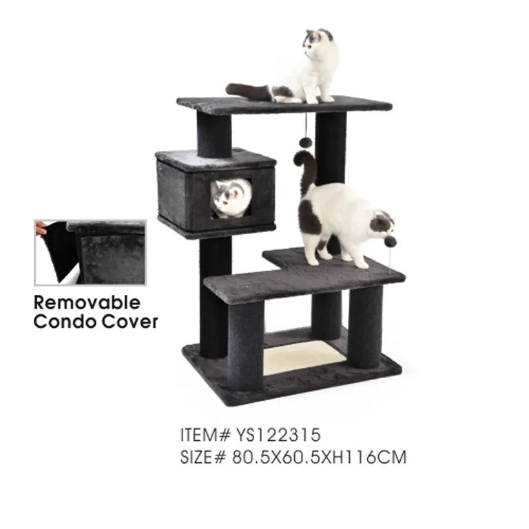 дерево для кошек с большой платформой
