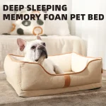 lit pour chien en mousse à mémoire de forme bulk