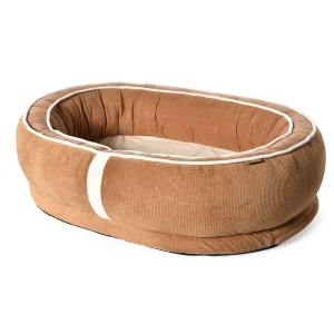 lit pour animaux de compagnie en mousse à mémoire de forme