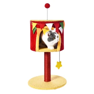 arbre à chat en peluche