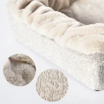 large plush dog bed factory