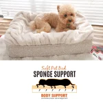 large plush dog bed manufactuer