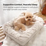 large plush dog bed supplier