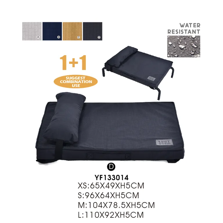 Cojín impermeable para mascotas de exterior