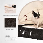 fabbrica di letti a baldacchino per cani