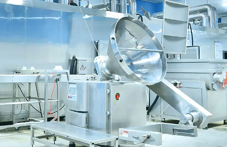 Automatic wet grain filling equipment