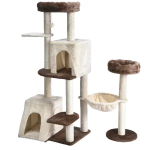 Árboles para gatos con hamaca