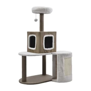 Árbol para gatos DIY para espacios pequeños