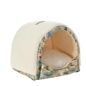 Cama cueva para mascotas