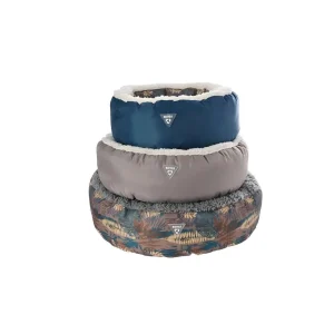 Cama para mascotas con forma de donut