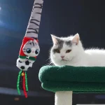 Brinquedo de pau para gatos personalizado