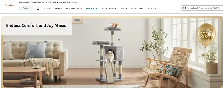 Feandrea grote krabpaal