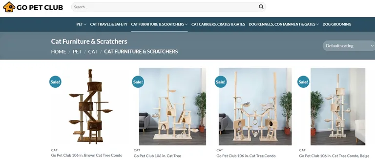 Go Pet Club Grote krabpaal