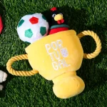 かくれんぼ犬のおもちゃ