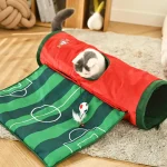 고양이 맞춤형 터널 침대