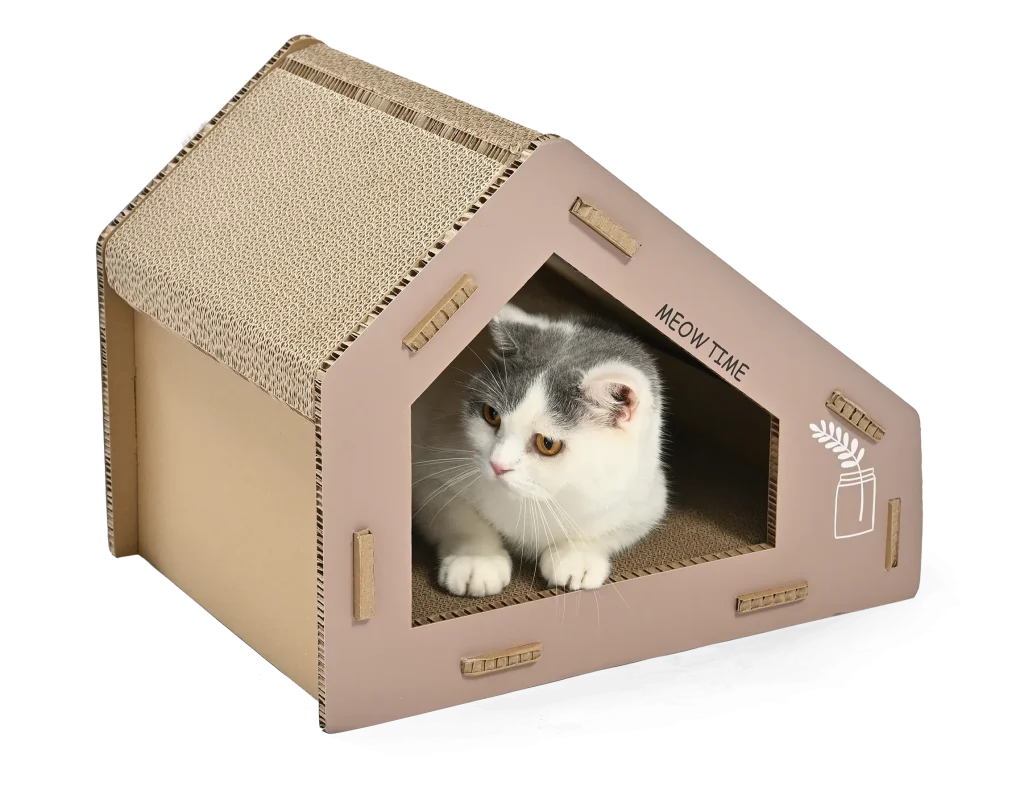 Katzenkratzbaum Haus