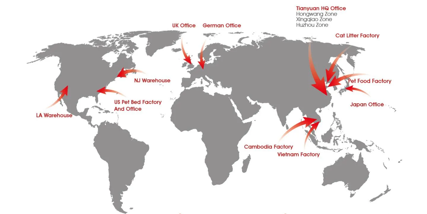 global pet products factory