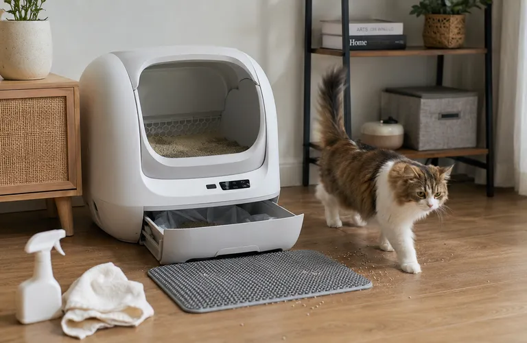 automatic litter box problems