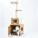Torre per gatti resistente, dal pavimento al soffitto