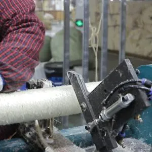 Avvolgimento con corda di sisal per impieghi gravosi