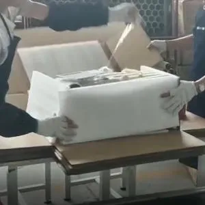 Imballaggio sicuro e compatto