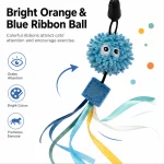 Cat Scratch Toy with Ball colour