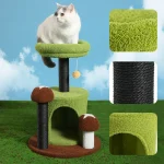 Teddy Fleece Forest-Inspired Cat Tree show
