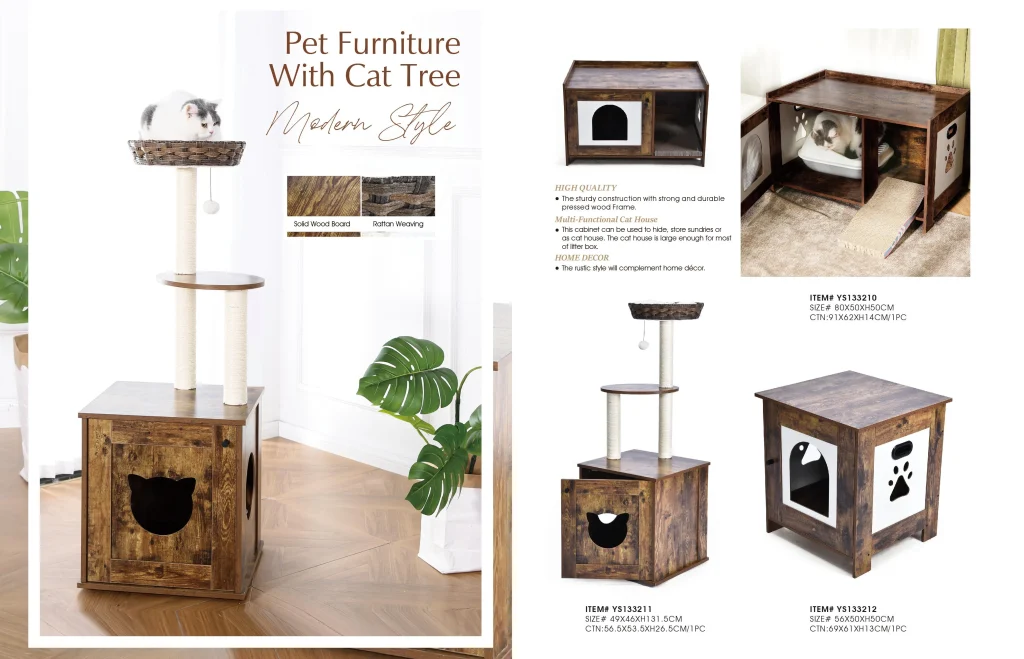 Hidden litter cabinets