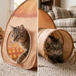 Outdoor Cat Tunnel CAT ON